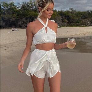 Lovers and Friends Alaric Top in White from Revolve